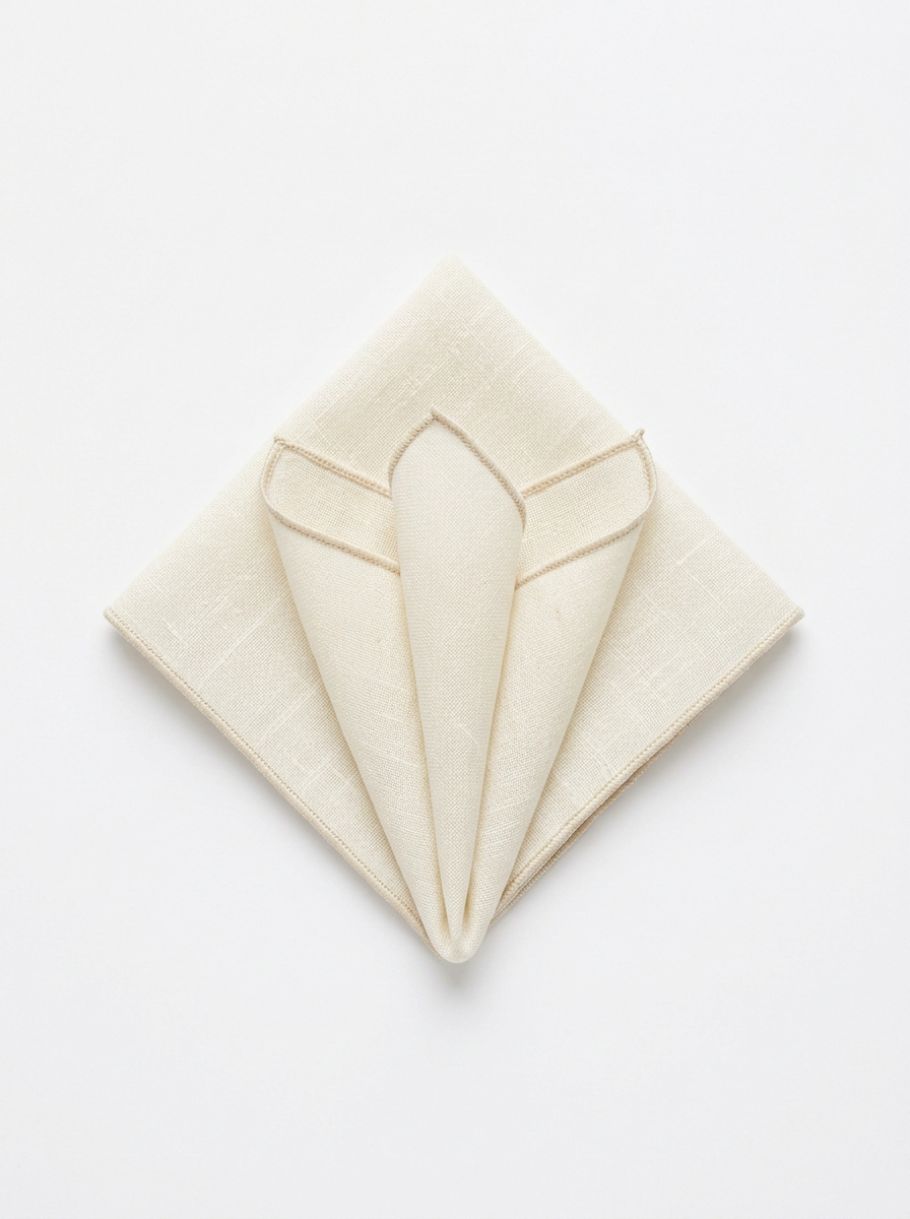 Artisan Italian Linen Pocket Square